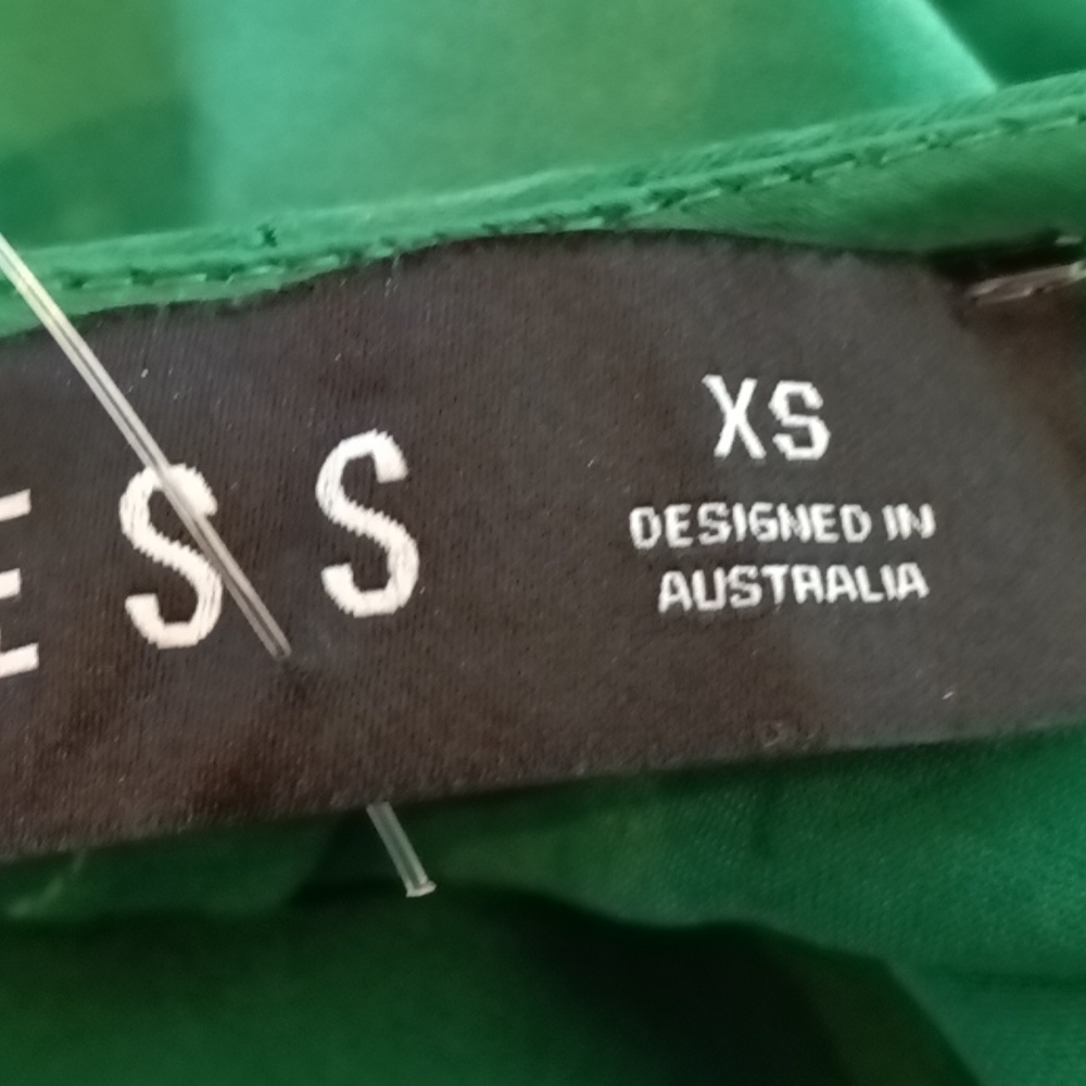 #21❤️ LIONESS WALK THE LINE MAXI DRESS - GREEN - Picture 7 of 7